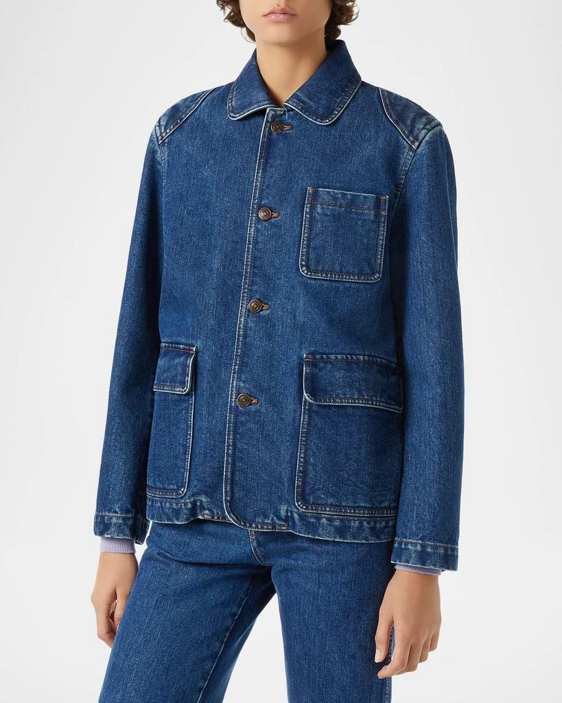 Loro Piana Nichi Denim Silk Jacket 4