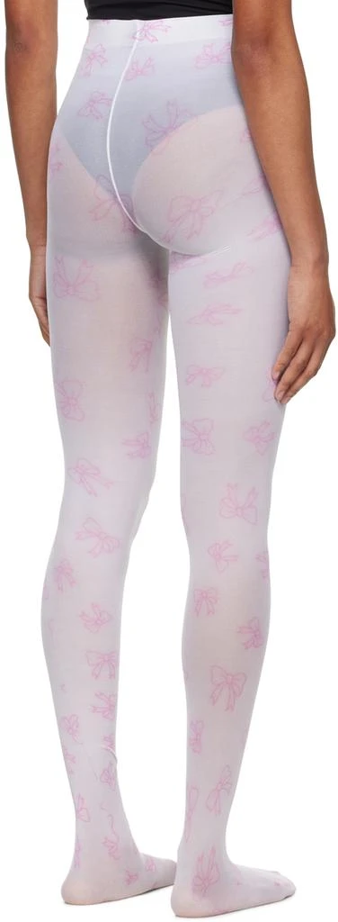 Ashley Williams Pink Bow Tights 3