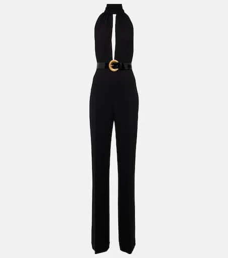 Tom Ford Halterneck sable jumpsuit 1