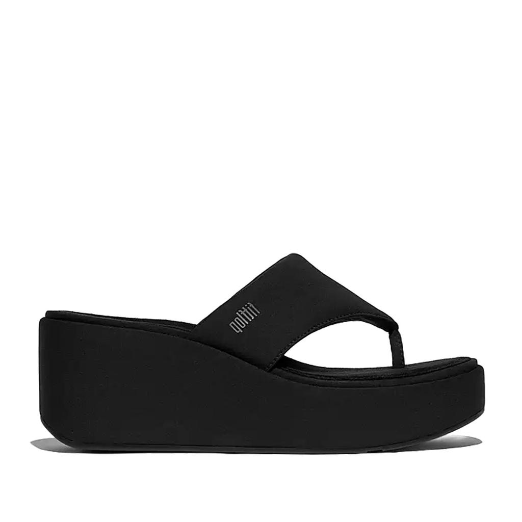 サンダル・ミュール Aw Wedge 70 Sandals - Alexander Wang - Black - Nylon Alexander Wang Black AW Nylon Wedge Heeled Sandals - Shoes