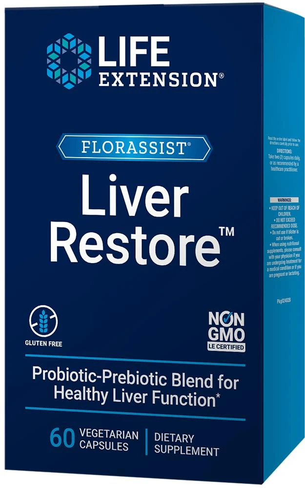 Life Extension Life Extension FLORASSIST® Liver Restore™ (60 vegetarian capsules) 1