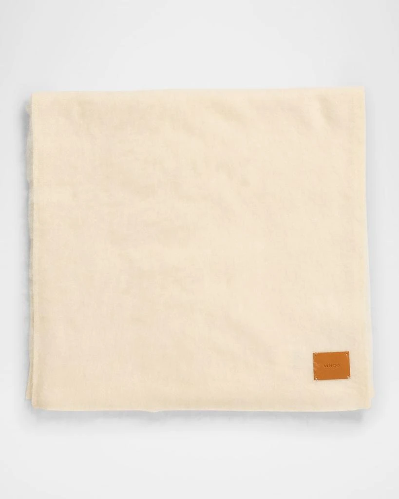 Vince Brushed Cashmere Oversized Scarf 1