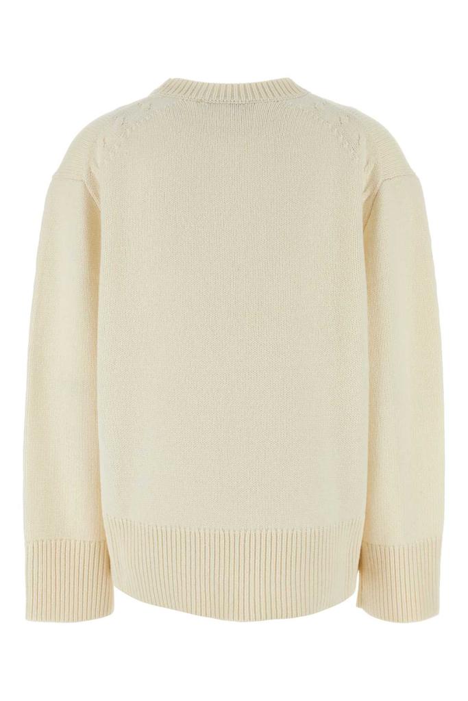 CAMILLA AND MARC Ivory Wool Blend Ash Oversize Sweater