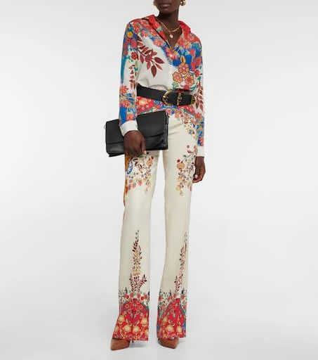 ETRO High-rise printed pants 2