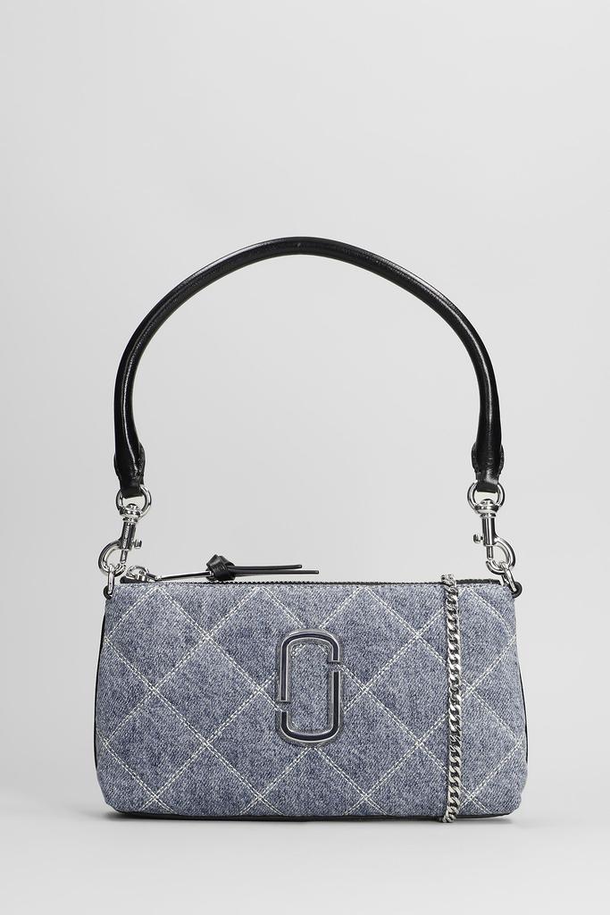 Marc Jacobs The Pochette Shoulder Bag In Blue Cotton
