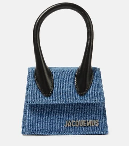 Jacquemus Le Chiquito Mini denim tote bag 1