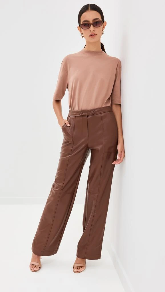 SIMKHAI Mackenzie Straight Leg Pants 4