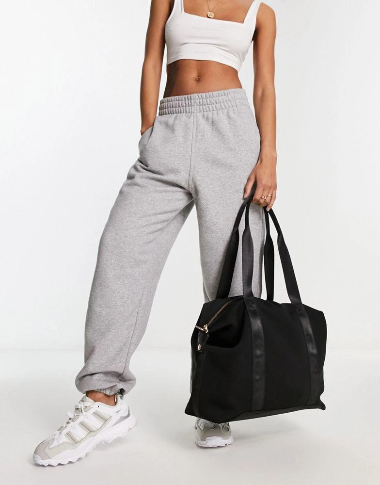 ASOS ASOS DESIGN scuba holdall weekend bag in black 1