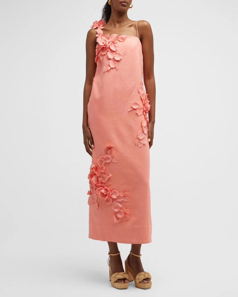 Zimmermann High Tide Lift Off Flower Midi Dress 1