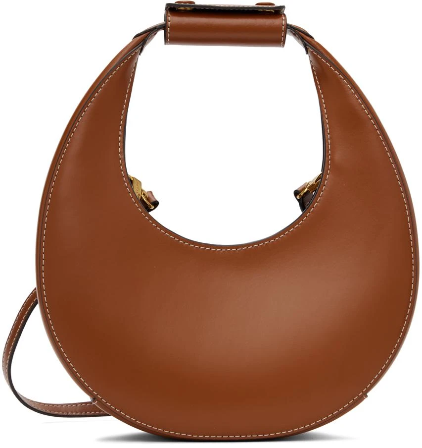 Staud Tan Mini Moon Bag 1