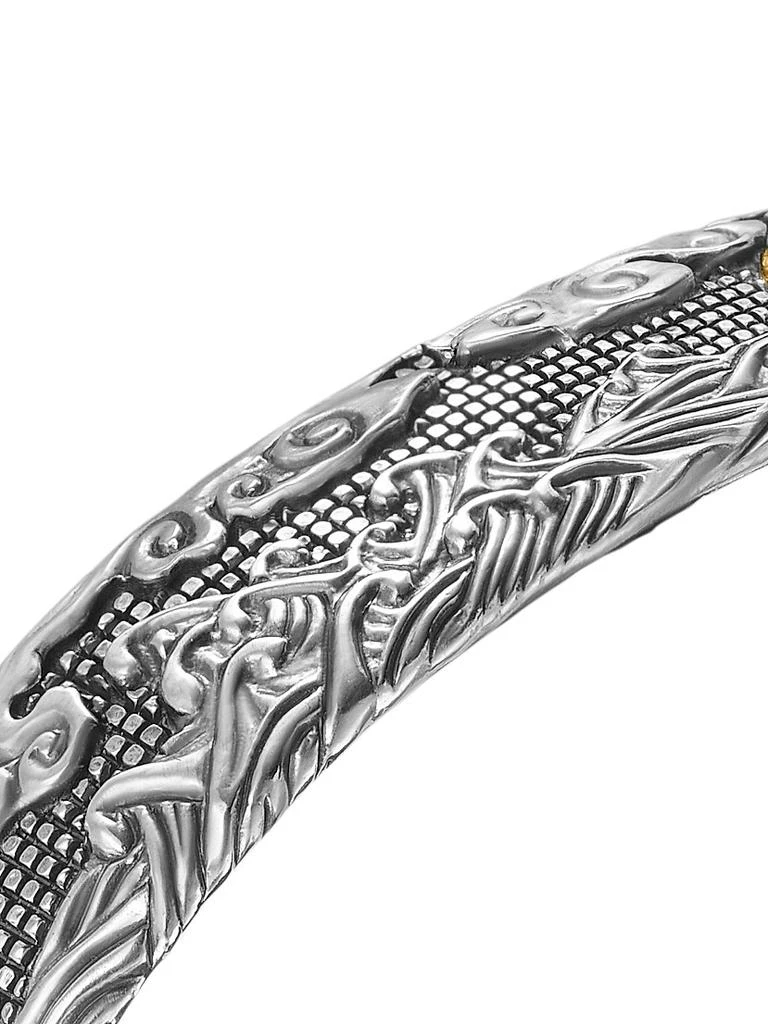 David Yurman Waves Cuff Bracelet in Sterling Silver 4