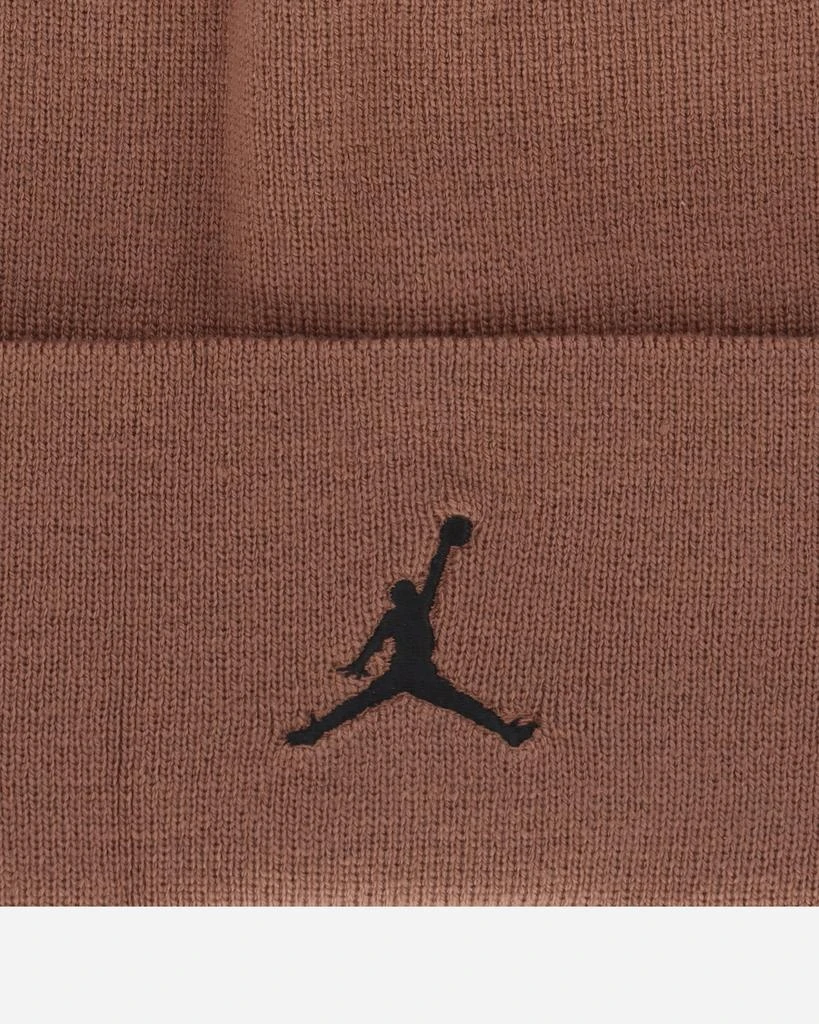 Jordan Peak Satin Lined Beanie Archaeo Brown 4