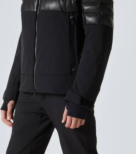 Toni Sailer Lorenz faux leather ski jacket 6
