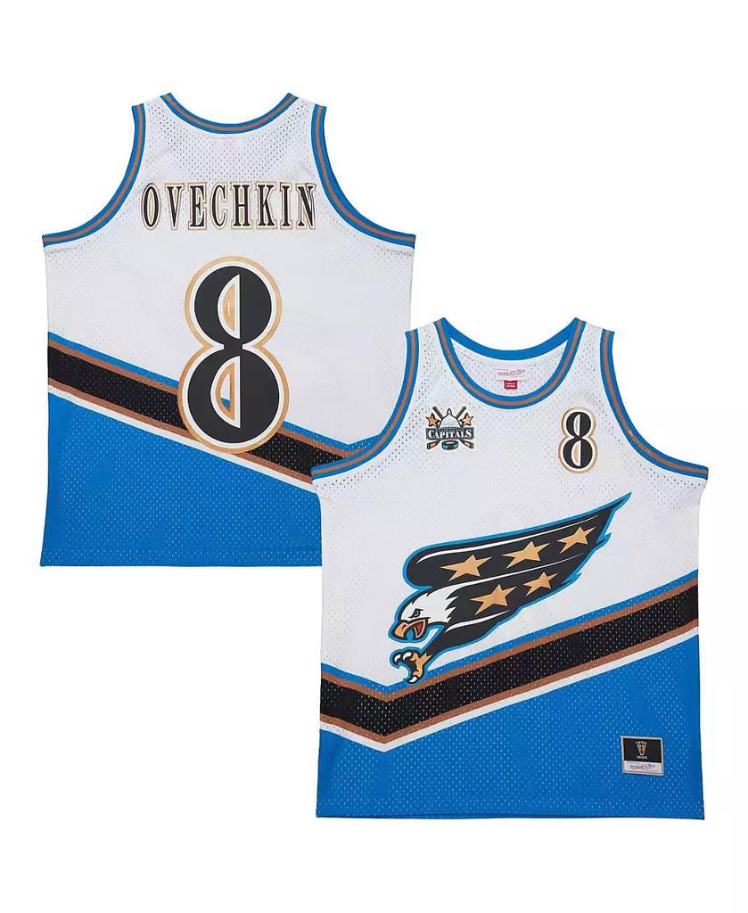 Men's Alexander Ovechkin White Washington Capitals Maxed Out