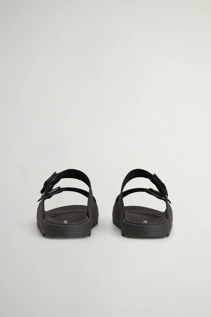 Woolrich Double-Band Rubber Sandals - Men - Black 3
