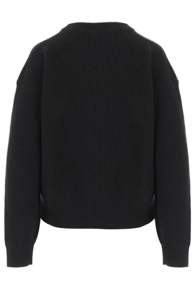 Versace Versace Logo-Embellished Crewneck Jumper 2