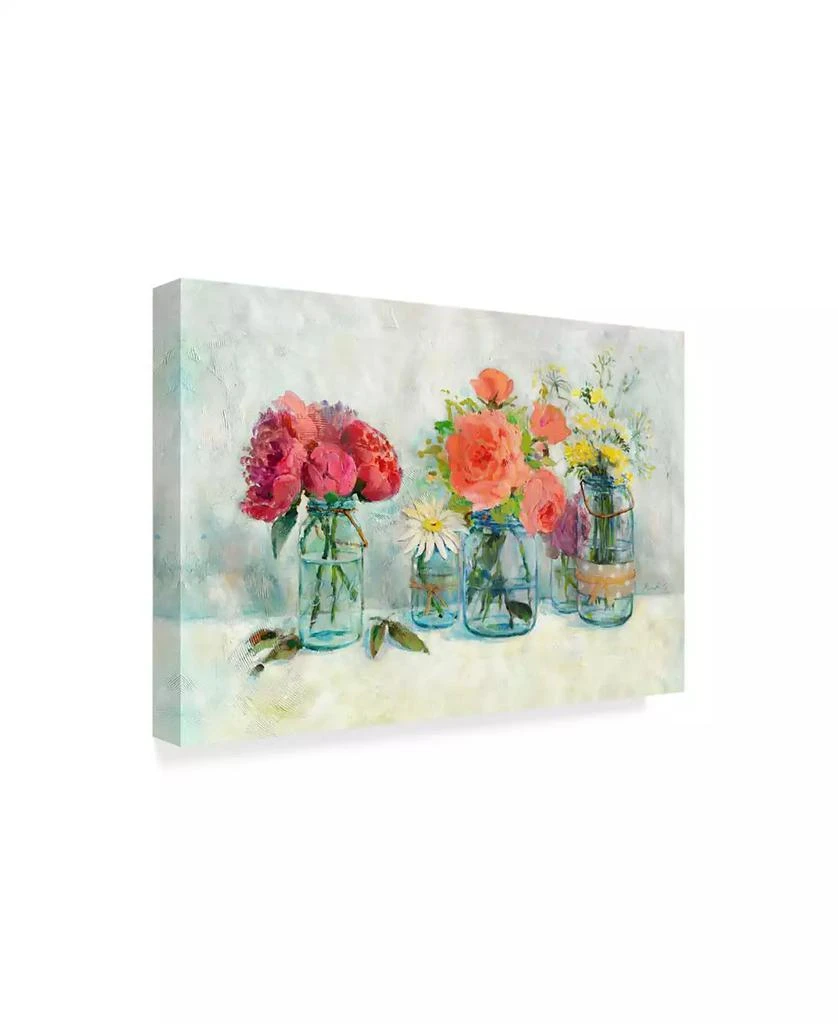 Trademark Global Marietta Cohen Art And Design 
Flowers In Mason Jars
 Canvas Art - 24" x 16" 2