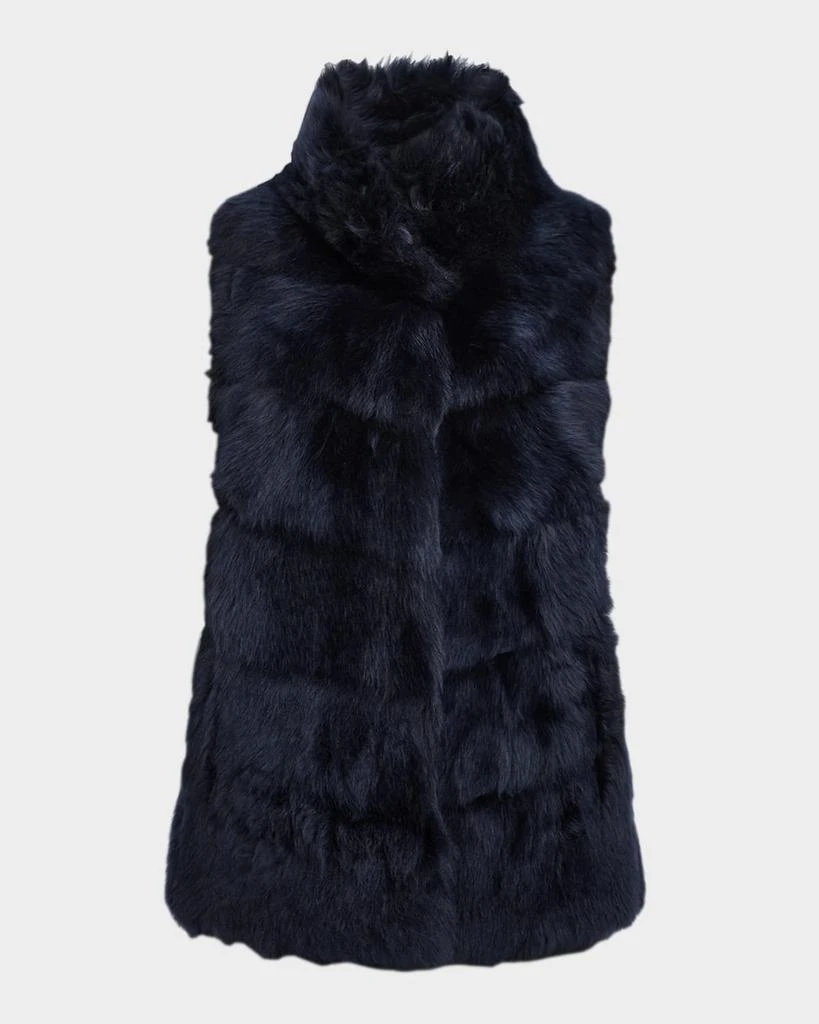 Gorski Reversible Merinillo Lamb Shearling Vest Gilets Free