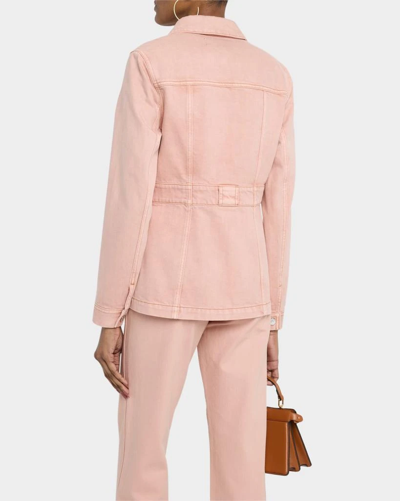 VERONICA BEARD Marvin Denim Utility Jacket 3