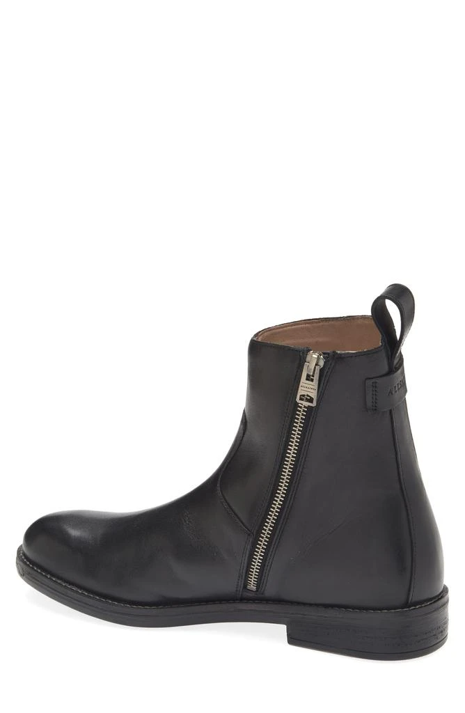 ALL SAINTS Hollow Zip Leather Boot 2