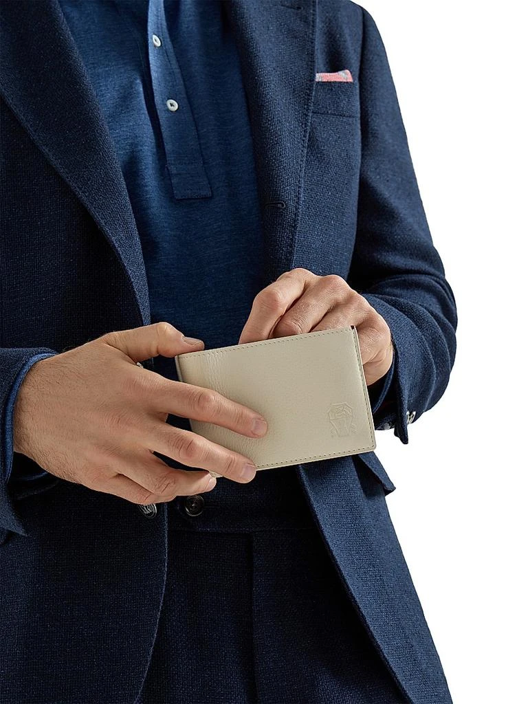 Brunello Cucinelli Fine Grain Calfskin Wallet 2