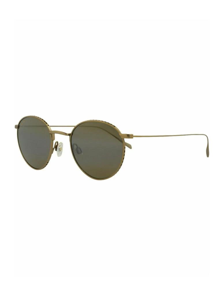 Maui Jim Round-Frame Titanium Sunglasses 2