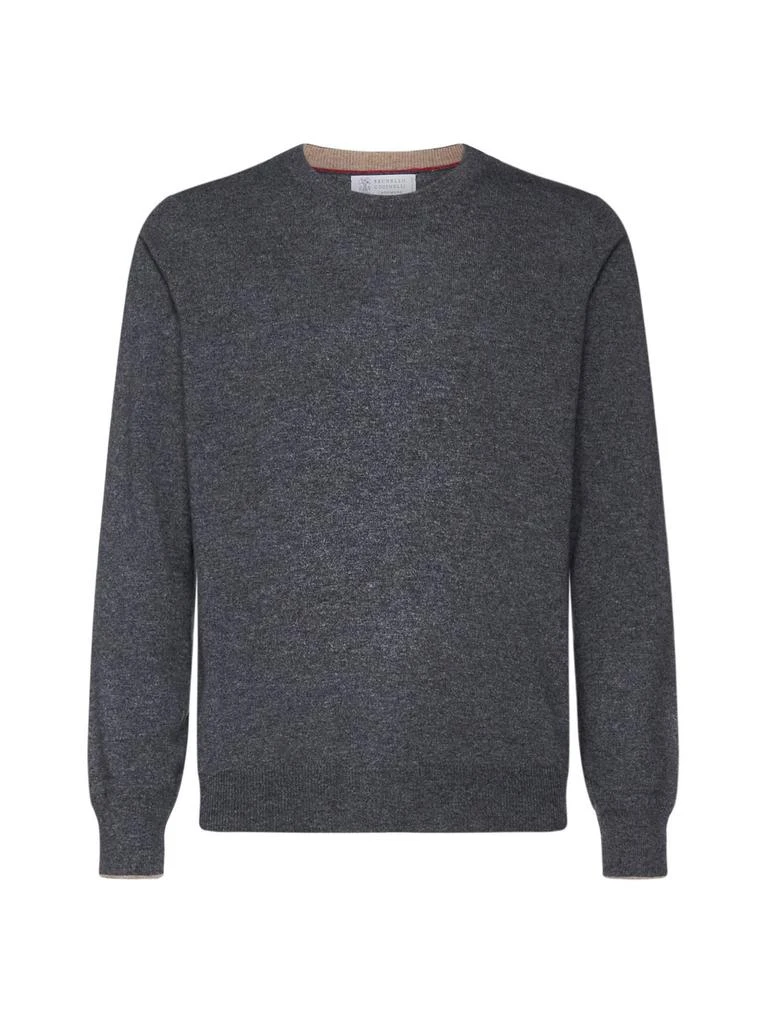 Brunello Cucinelli Brunello Cucinelli Crewneck Knitted Jumper 1