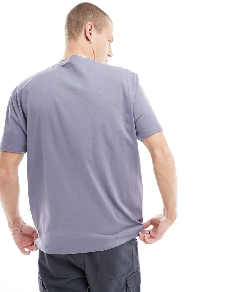 ASOS ASOS DESIGN essential relaxed  t-shirt in charcoal 4