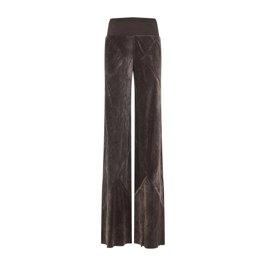 Rick Owens Rick Owens High-Waist Straight-Leg Trousers from Cettire