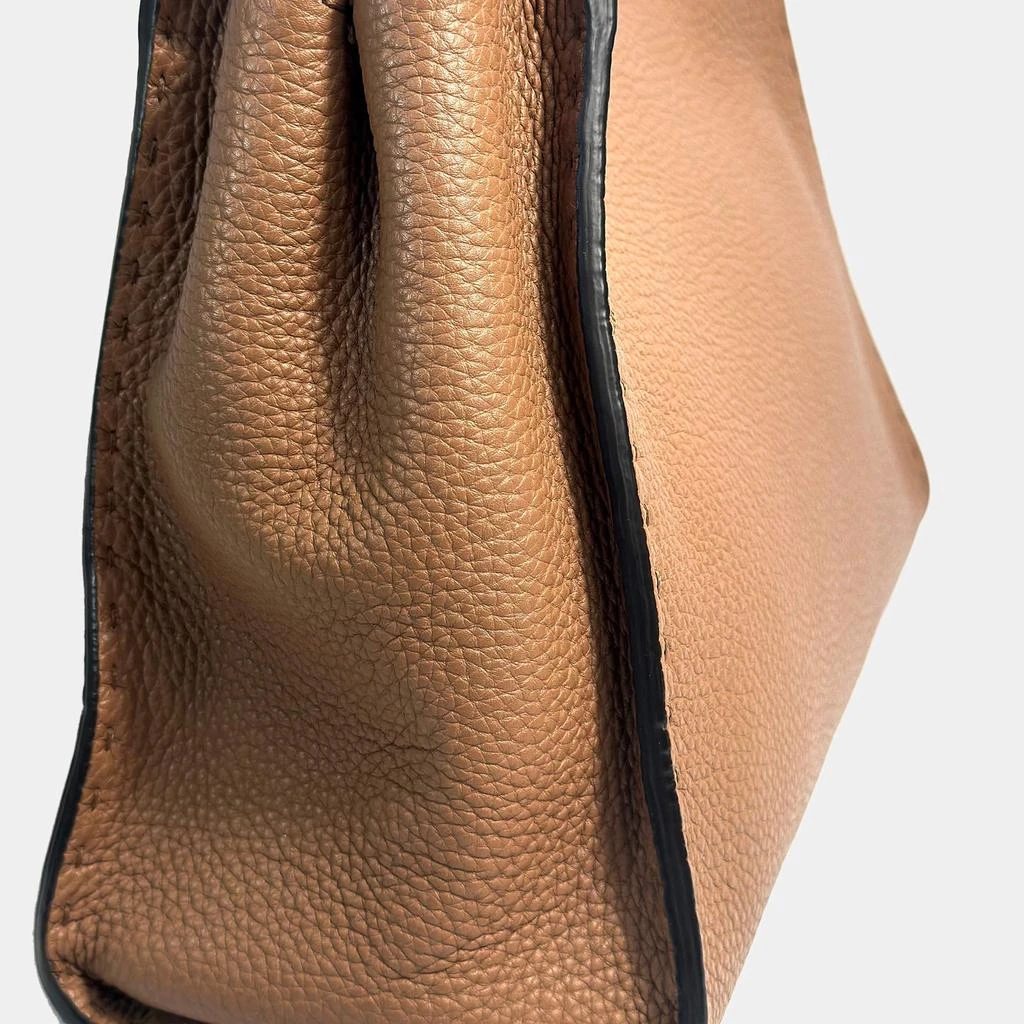 Fendi Fendi Brown Leather Medium Peekaboo Bag 5