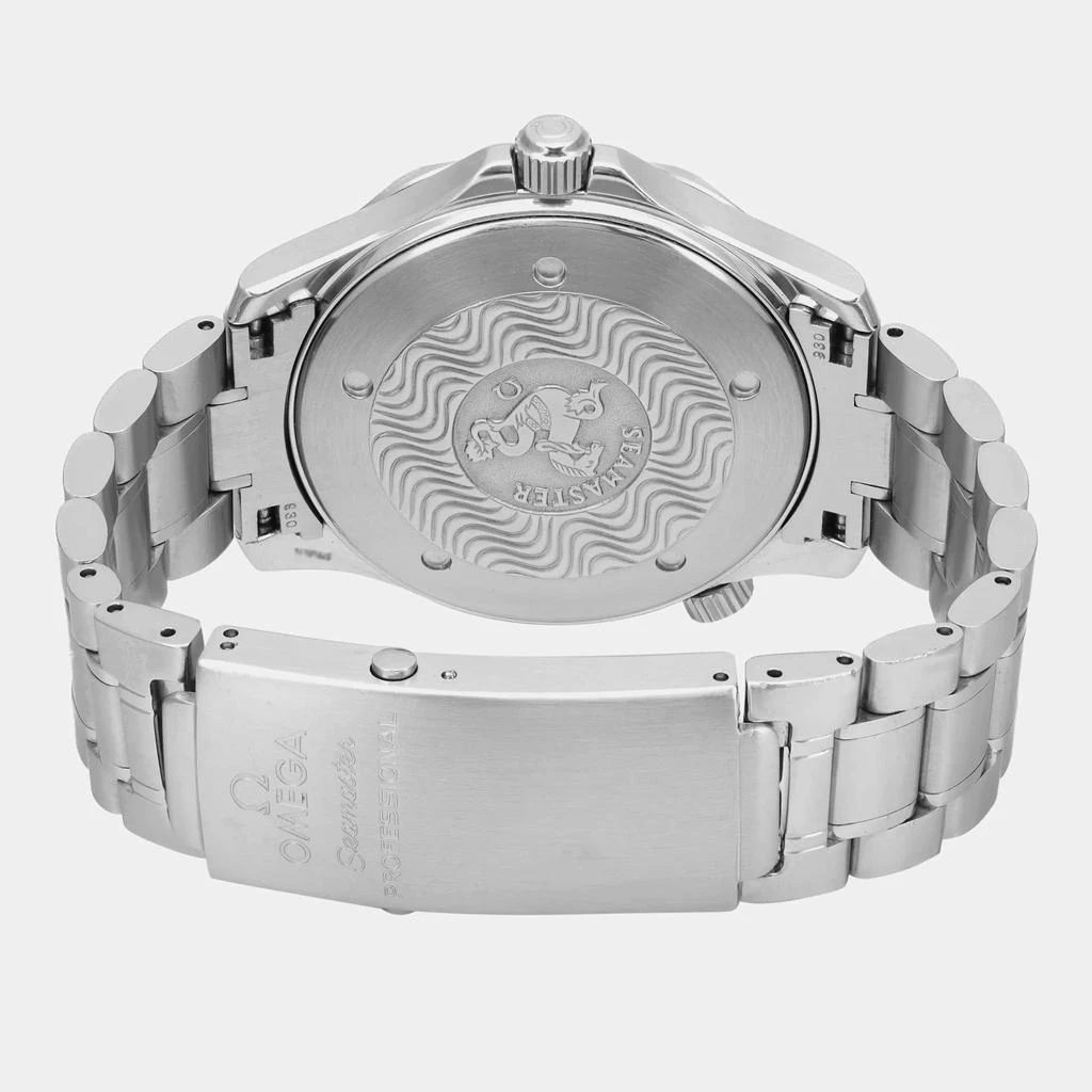 Omega Omega Black Stainless Steel Seamaster Diver 300 M 2264.50.00 Quartz Men's Wristwatch 41mm 5
