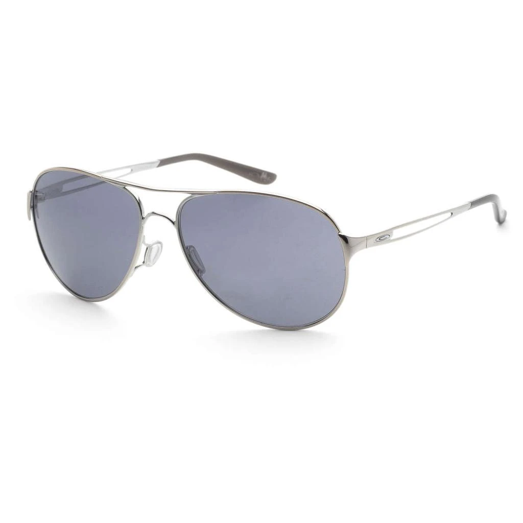 Oakley Oakley Caveat Women's Silver Aviator Sunglasses 1