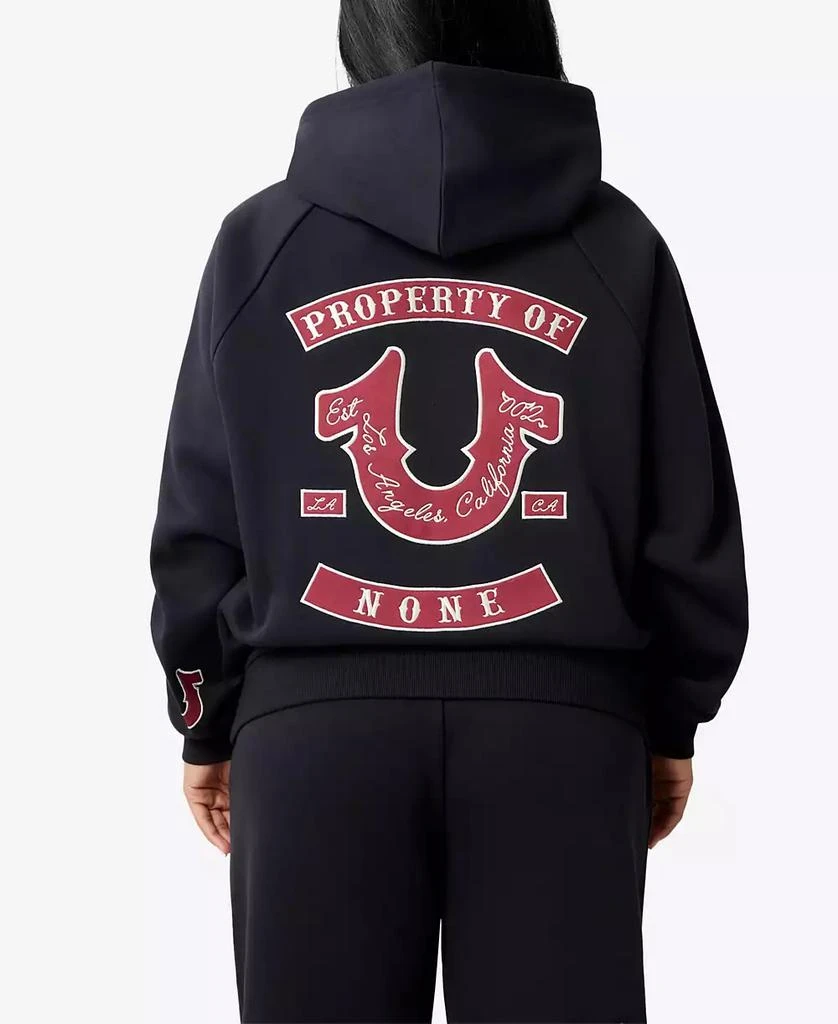 True Religion Women's Branded Boyfriend Hoodie 4