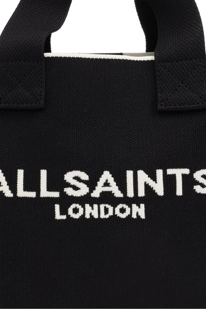 ALL SAINTS Allsaints Logo Canvas Tote Bag 6