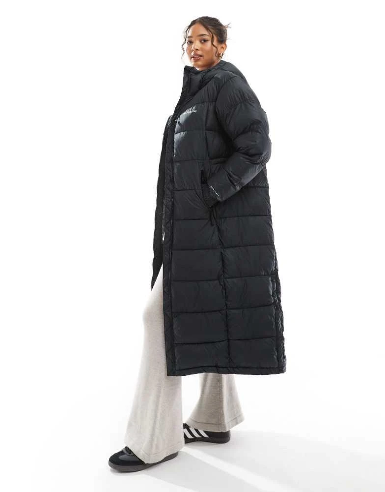 Columbia Columbia Pike Lake II long line puffer coat in black 1