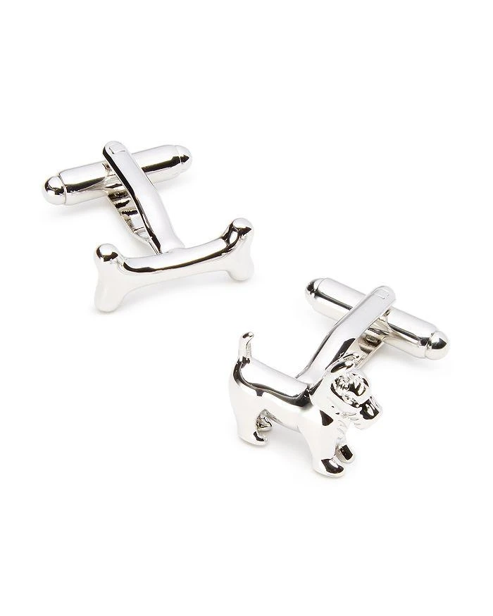 LINK UP Dog 
Bone Cufflinks