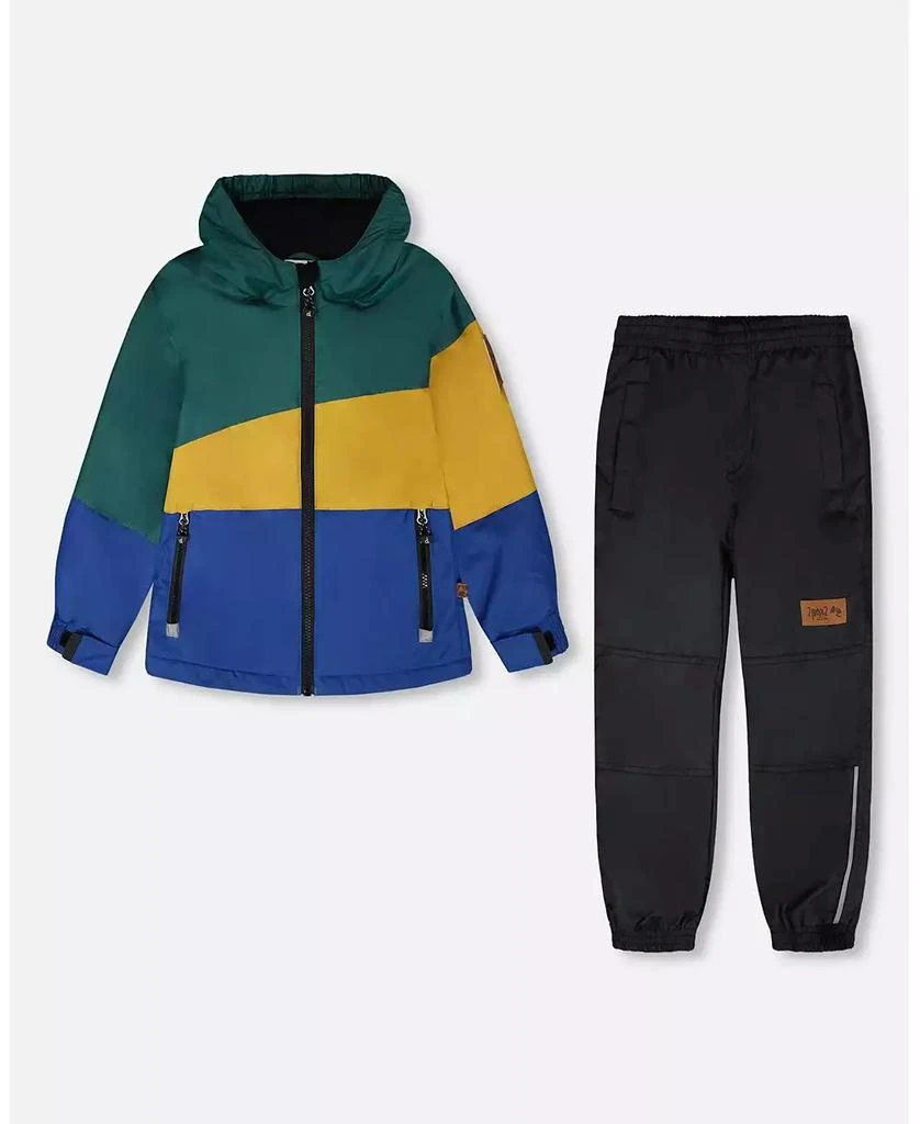 Deux par Deux Big Boys Two-Piece Mid-Season Outerwear Set