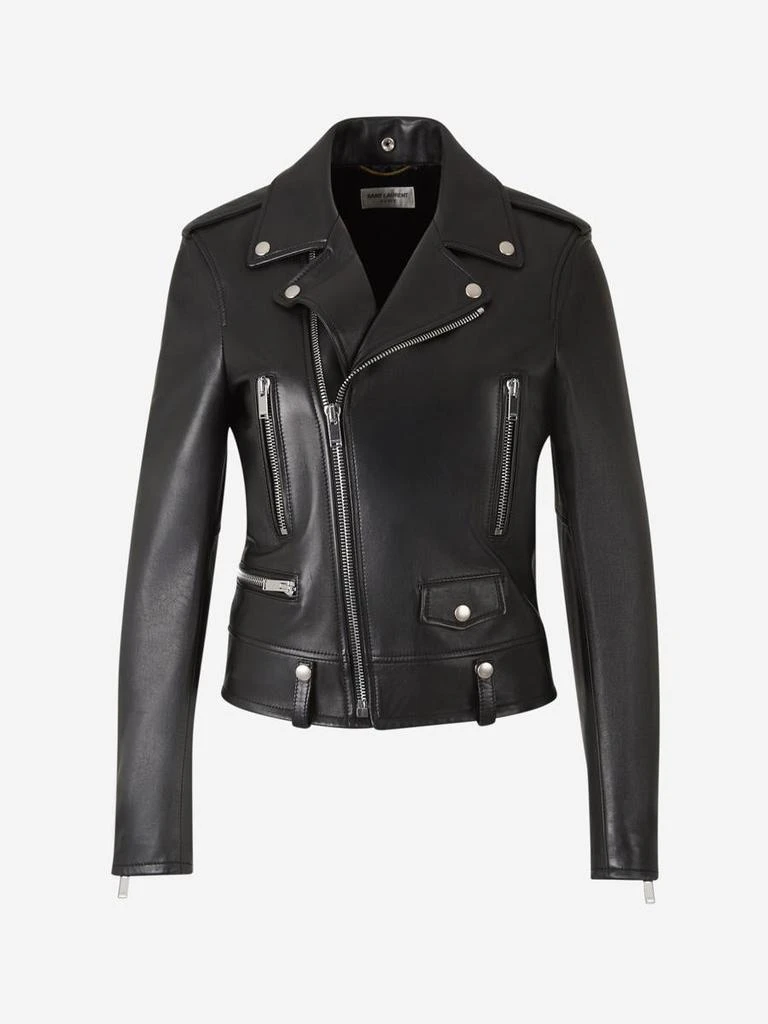 Yves Saint Laurent Saint Laurent Leather Biker Jacket 1