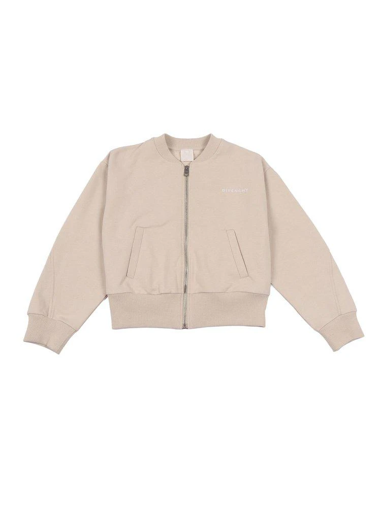 Givenchy Givenchy Kids Zip-Up Bomber Jacket