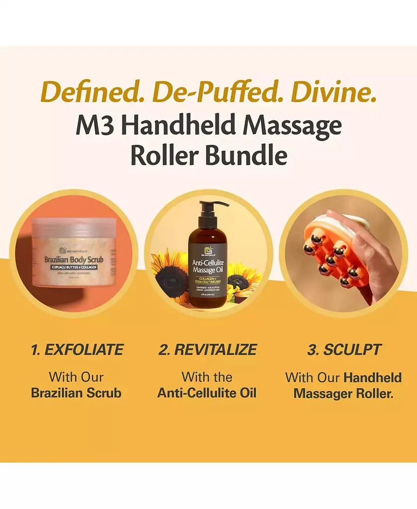 M3 Naturals | Lymphatic Massage Roller 7