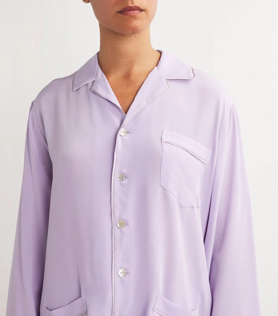 OLIVIA VON HALLE Silk Yves Pyjama Set 4