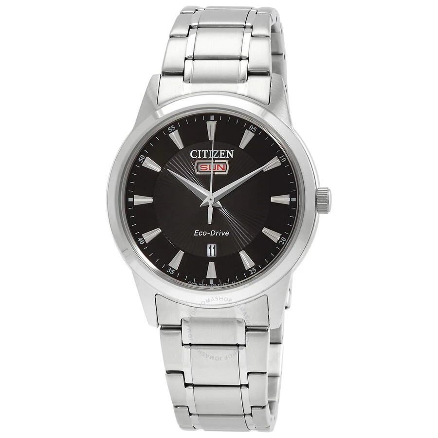Citizen Eco-Drive Black Dial Men's Watch AW0100-86E 1