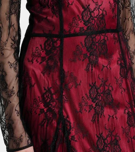 Dolce 
Gabbana Floral lace midi dress 5