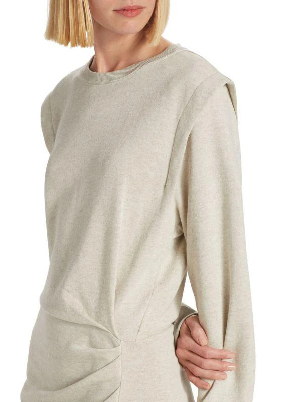 Isabel Marant Étoile Michaela Mini Sweatshirt Dress 4
