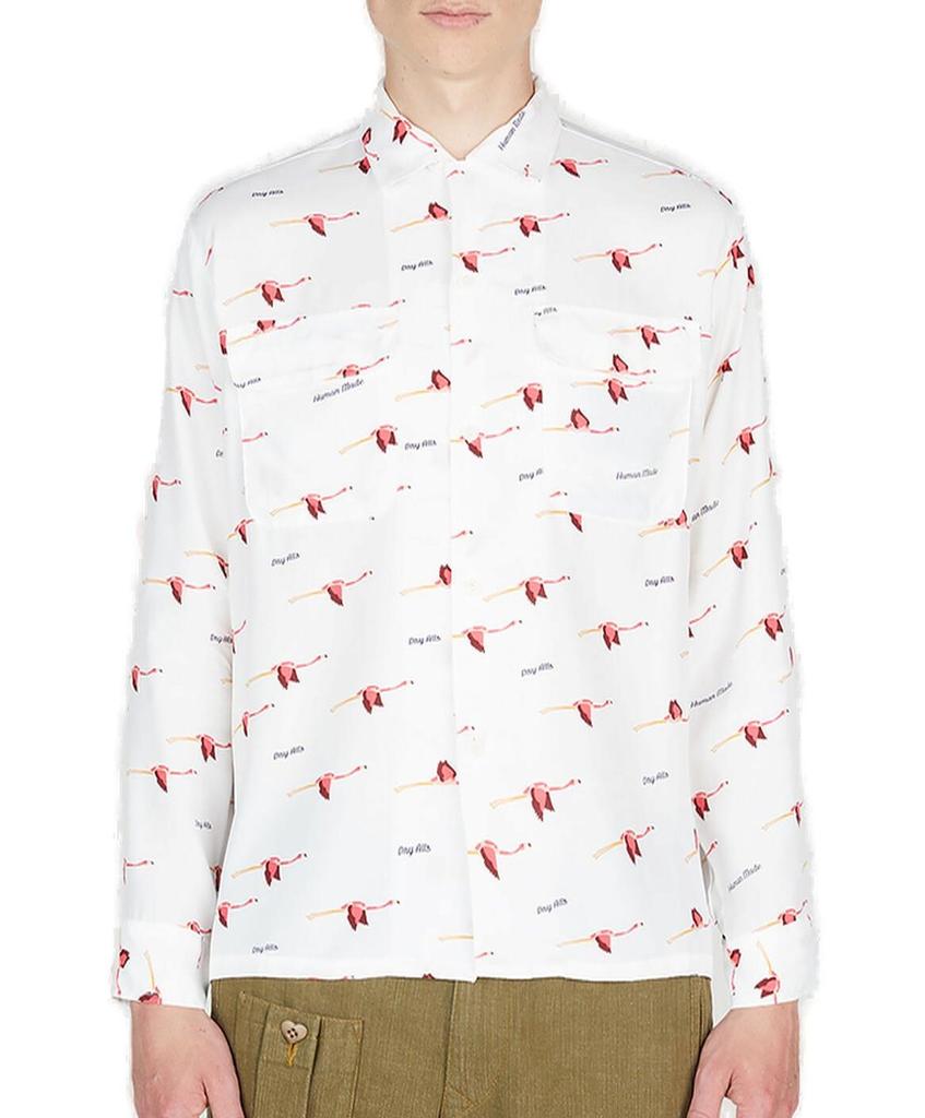 Human Made Human Made Flamingo Buttoned Shirt