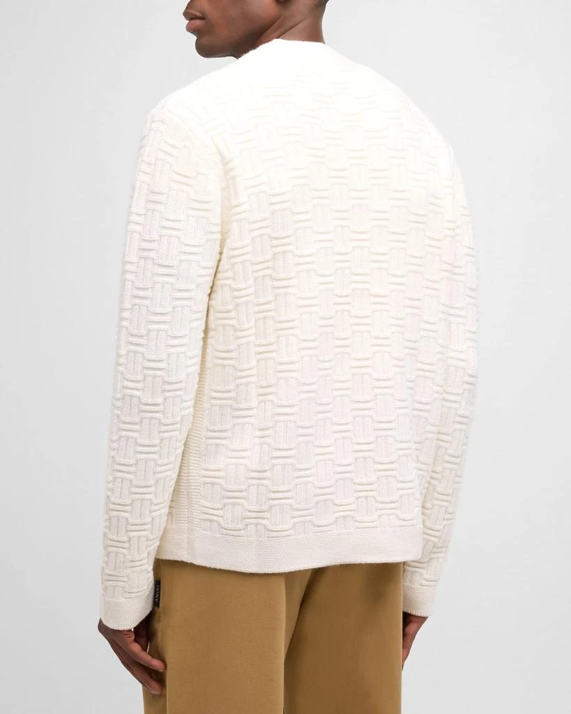 Casablanca Men's Column Stitch Cardigan 3
