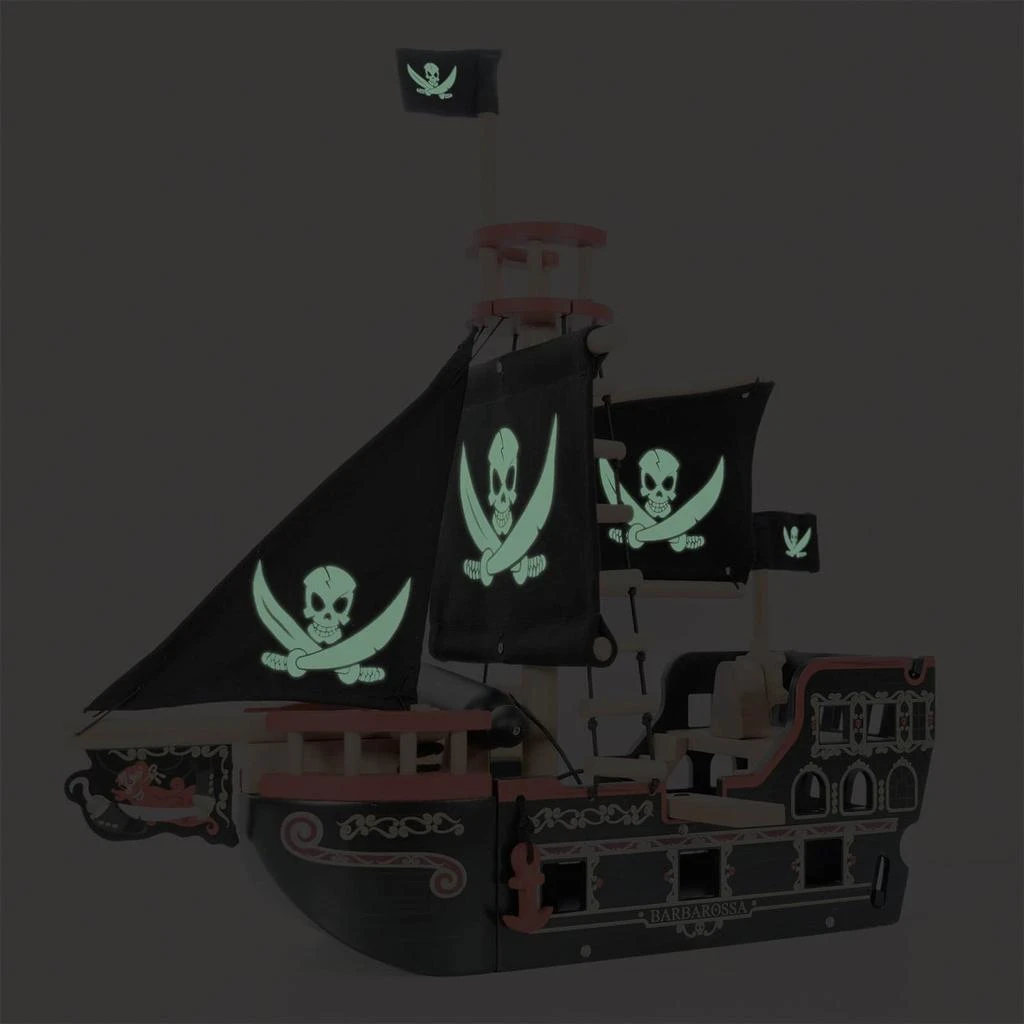 Le Toy Van Le Toy Van Classic Barbarossa Pirate Ship 8