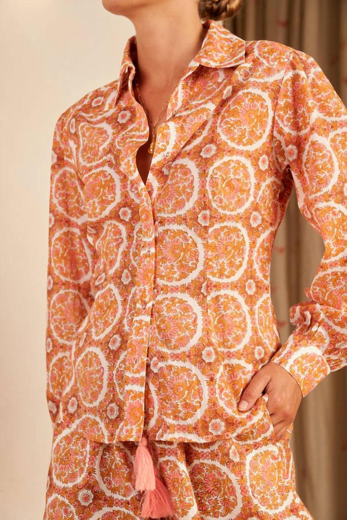 Hannah Artwear Hannah Artwear - Evelyn Long Sleeve Fitted Shirt