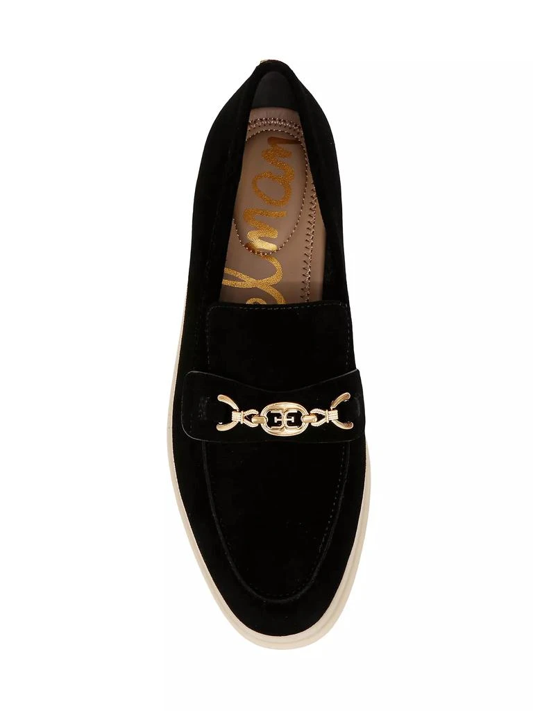 Sam Edelman Kyana Equestrian-Inspired Suede Loafers 4