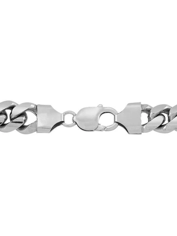 Saks Fifth Avenue Sterling Silver Cuban Chain Necklace/26" 2